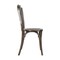 Flash Furniture HERCULES Commercial Dark Brown Indoor/Outdoor Wood Look Resin Cross Back Chair L-9-M2-DKBRN-GG - alternate 9